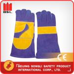 SLG-HD8020-B5 cow split leather welding gloves