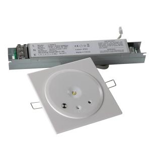 Quality Steel Casing Battery Operation Rechargeable IP20 Led Emergency Downlight wholesale