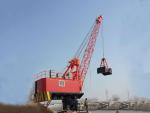 Single Rope Clamshell Flap Mechanical Grab Bucket For Crane