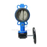 Manual Electric Motorized Valve 2 Inch - 8 Inch Ductile Iron Wafer Butterfly