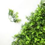 Indoor Outdoor Decorative Artificial Wall Plant Panels Washable Non Toxic