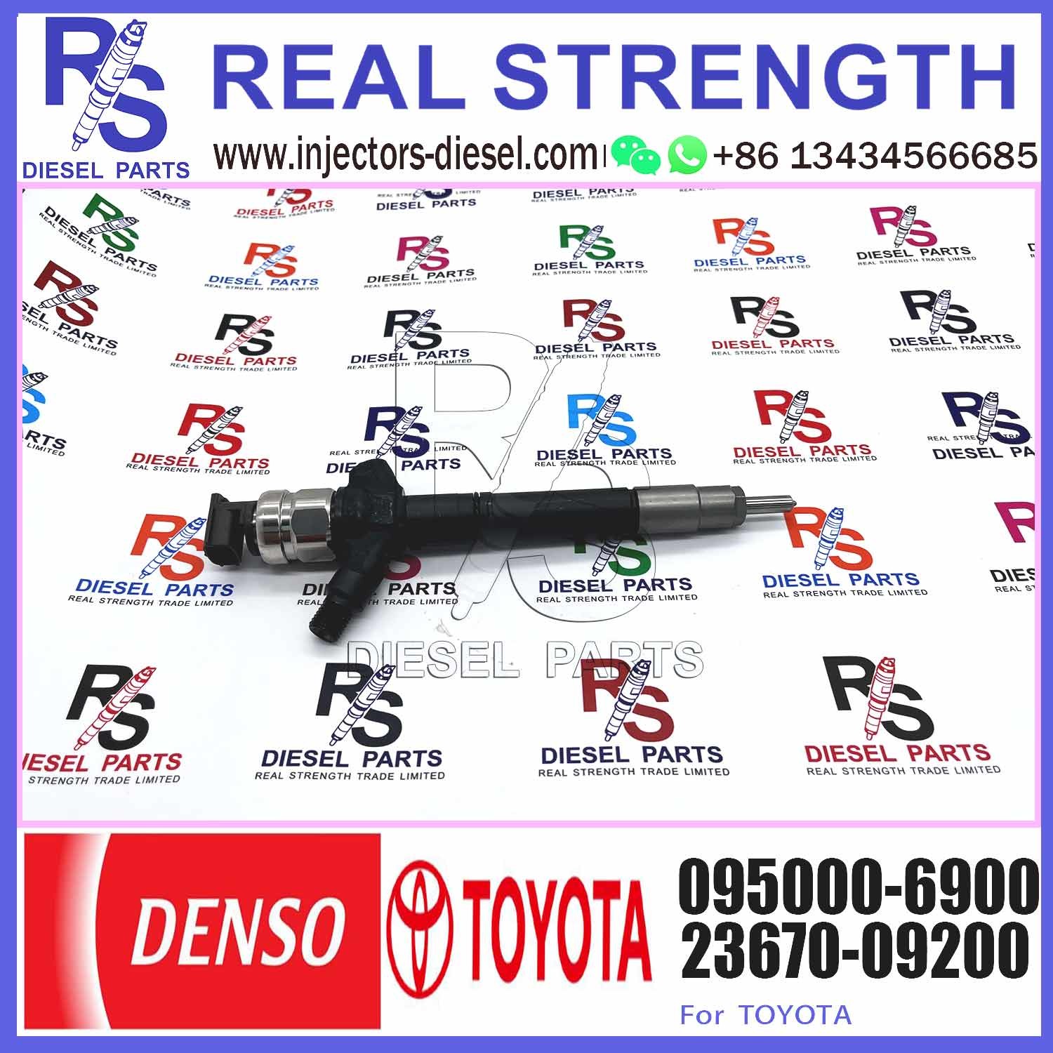 Oil Nozzle Injector 0950006900 Diesel Common Rail Injector Nozzle 095000 6900 095000-6900 For Toyota Avensis 2.2 D