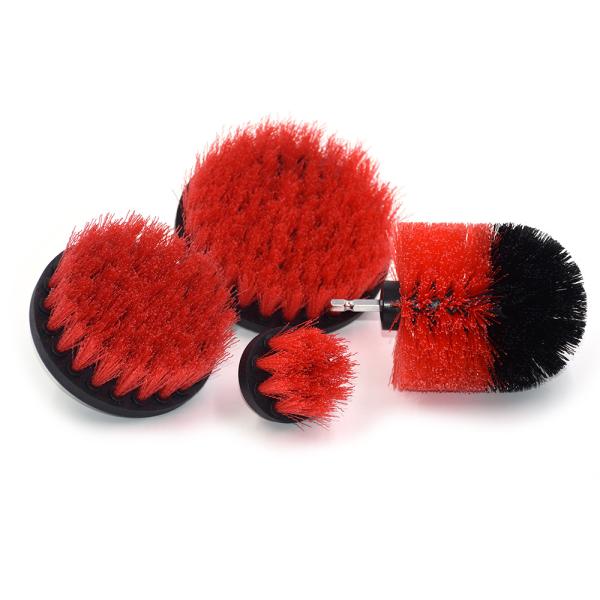 Cheap Soft / Extra Hard Drill Cleaning Brush Sets , Electric Cleaning Scrub Brush for sale