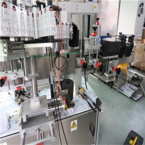 Quality Automatic Two Side Labeling Machine For Flat Square Bottle Jar wholesale