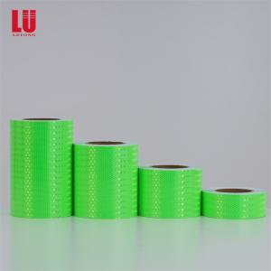 Quality Fluorescent Reflective Vehicle Conspicuity Markings Tape Yellow Green wholesale