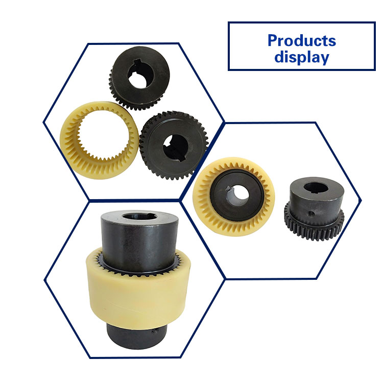 High Accuracy Forged Flexible Gear Coupling Curved Tooth Standard