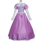 Women's Girl's Tangled Rapunzel Princess Dress Costume Cosplay For Party