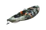 20KG Lightweight Sit On Top Angler Kayak , Single Saltwater Fishing Kayak Camo