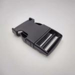 15mm To 51mm Black Backpack Plastic Buckle L Shaped