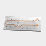Aluminum Alloy Liquid Cooling Plate Heatsink with Low Pressure Drop and Copper