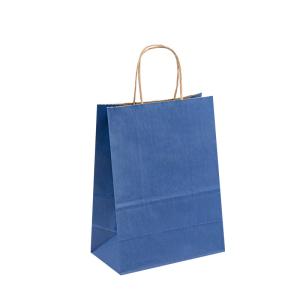 Quality Grocery Shopping Handle Paper Bags With Foil Stamping Embossing Finishing wholesale