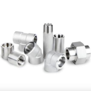 Quality ASME B16.11 Stainless Steel High Pressure Socket Weld / Threaded Fittings wholesale