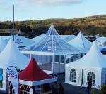 outdoor reception party stretch luxury event wedding advertising gazebo pagoda