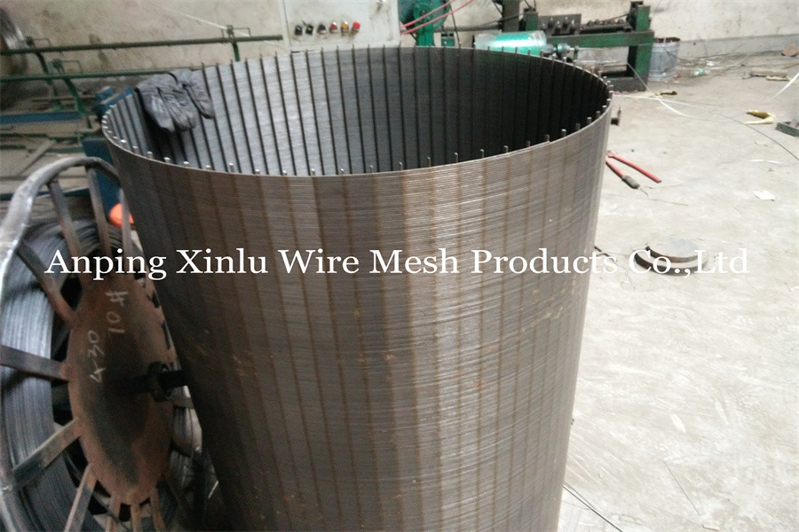Wire Wrapped Johnson Well Screens SS304 375mm Diameter 2.95m Length