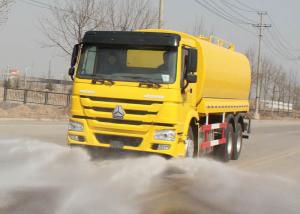 Quality Internal Anti - Corrosion Water Tank Truck , Water Transport Trucks 21-25CBM wholesale