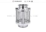 2" Tri Clamp Tubular Stainless Steel Sight Glass With SS304 Protective Sleeve