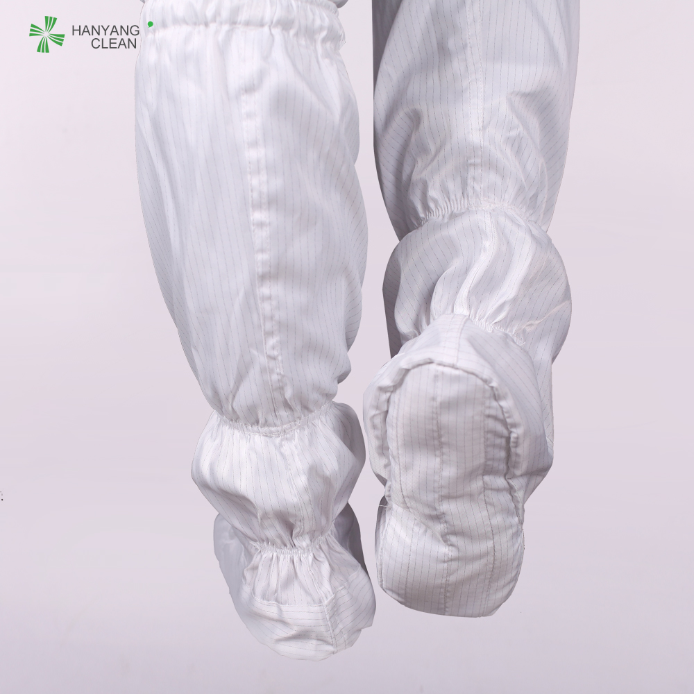 Unisex anti static ESD with Soft Sole PVC Safety blue work booties Cleanroom antistatic boots