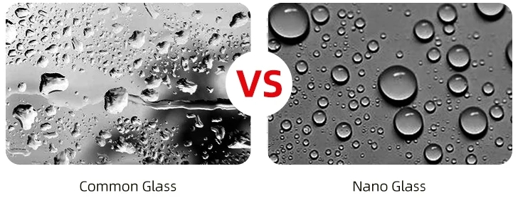 Customized Color and Logo Clear Tempered Shower Glass for Fixed Shower Doors