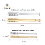 Pure Copper Removable Warm Moxa Roller Stick Moxibustion Tool
