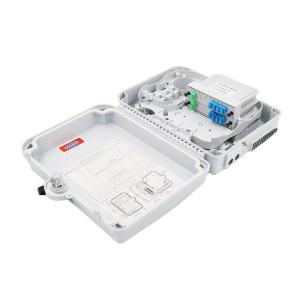 Quality 12 Core 1:8 PLC Optical Fiber Splitter Box Outdoor Waterproof For CATV Networks wholesale