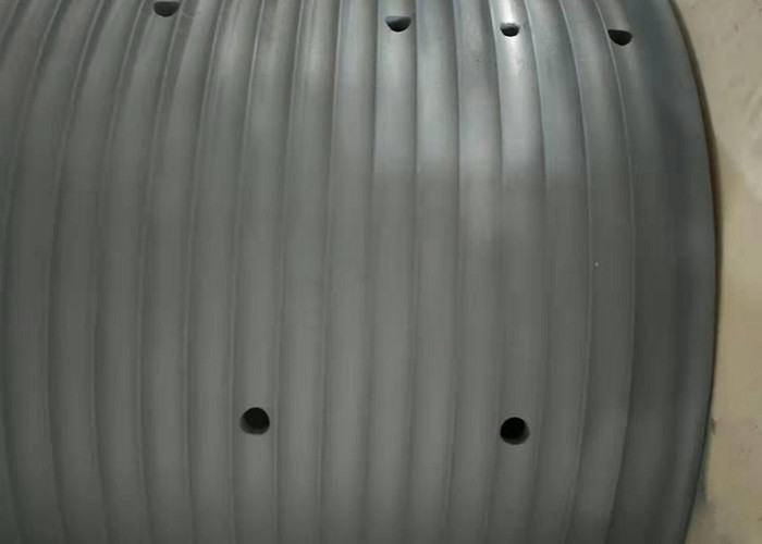 Bolted / Welding Connection Winch Drum Grooved Sleeves And Shells