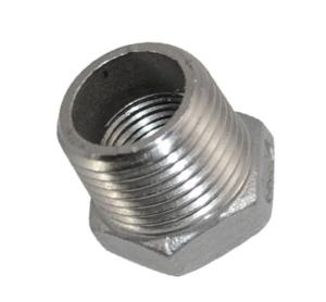 Quality 1/2&quot; Male X 1/4&quot; Thread Reducer Bushing , SS304 NPT Female Reducer Bushing wholesale
