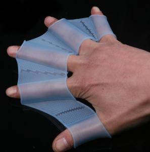 Quality Silicone manufacturer Silicone sport Accessories Silicone swimming glove SP-001 wholesale