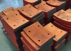 Quality High Performan Woven Brake Blocks Brake Pads Friction Linings Woven Brake Linings wholesale