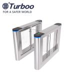 outdoor biometric access control fingerprint turnstile IP65 protection level