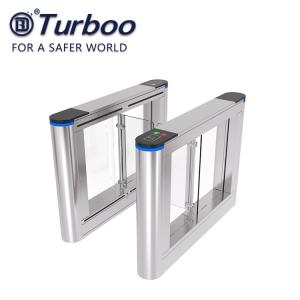 Quality 900mm Disabled Lane Swing Barrier Gate Automatic Low Noise Mechanism Core Equipment wholesale