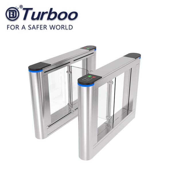 Semi Automatic Swing Barrier Gate / Stainless Steel Turnstiles High Cost