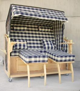Quality UV Resistant Waterproof Roofed Beach Chair &amp; Strandkorb For Swimming Pool wholesale