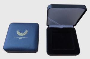 Quality Metal Medal Boxes wrapped in PU Leather,Metal Coin Boxes wholesale