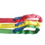 Eye To Eye Polyester Round Sling , Soft Round Sling Single Tube Sleeve
