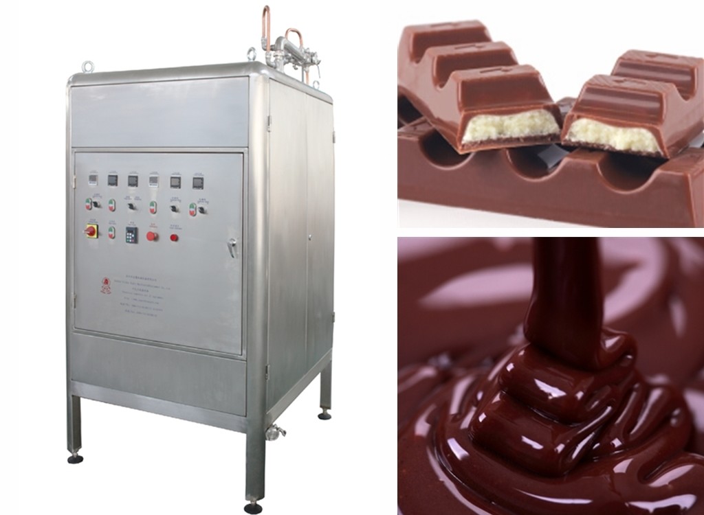 304SS Cocoa Butter 250kg Chocolate Tempering Equipment