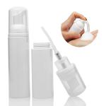 Round Shape 50ml PET Plastic Bottle Refillable Transparent PET Bottles