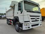 6-8L Engine Capacity White HOWO 6*4 Tipper Truck Construction for Building