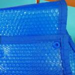 Dust Proof PE Bubble Solar Film Swimming Pool Blanket 4M * 9.50M Anti - UV 18