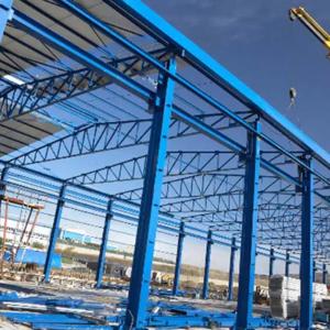 Quality Q235 Q355 Steel Structure Warehouse Prefabricated Large Industrial Sheds wholesale