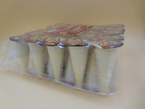 Quality White Ice Cream Chocolate Chips Cookies / Cup Biscuit Healthy Nutrition wholesale