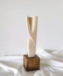Inspired Aesthetic Handmade Wooden Sculptures Art Display ISO9001 Approved