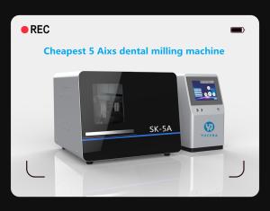 Quality 5 Axis Cad Cam Dental Milling Machine Zirconia Special Milling Machine wholesale