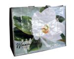 Water Proof PP Woven Shopping Bags Reusable Folded 140gsm Shining Coated