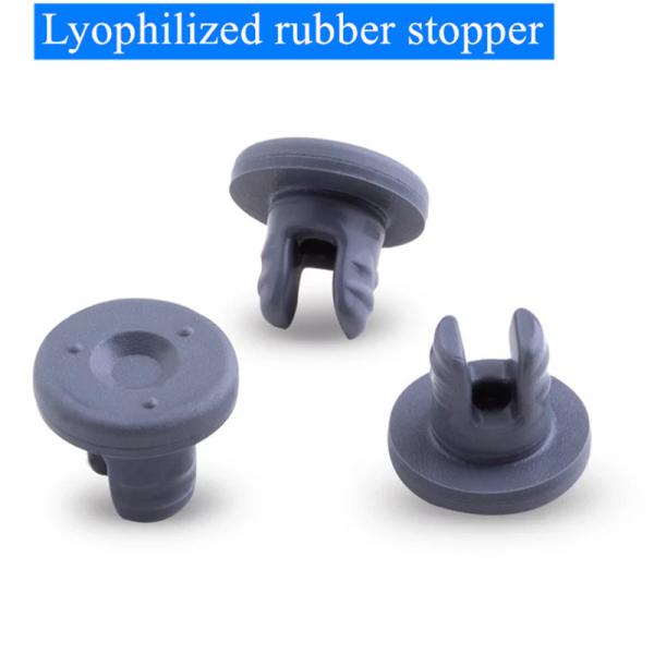 Cheap Injection Medical Rubber Stopper 32mm Grey Bromobutyl Rubber Stopper for sale