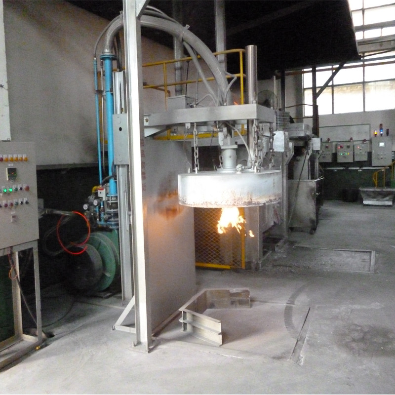 Gas Pressure 5000Pa Ladle Preheating System For Aluminum Pressure 0.5-0.7MPa