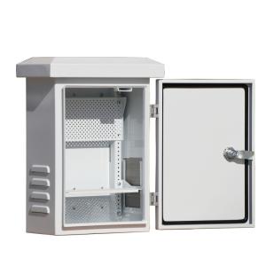 Quality Galvanized Steel Electrical Enclosure Cctv Power Supply Distribution Box White Coating wholesale