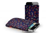 Printed Cotton Mobile Phone Belt Pouch / iphone bags odm-r8