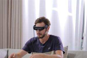 Quality TYPE C 3D Movie 1800 Nits 1920* 1080 VR Smart Glasses For Games Console wholesale
