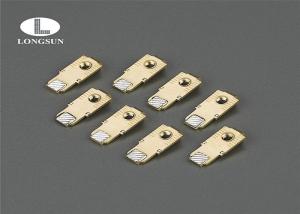 Quality Custome Metal Stamping Components Electrical Contact Bridge For Switch wholesale