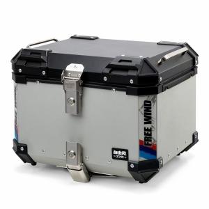 Quality 45L Aluminum Motorcycle Rear Box for Scooter Thermal Insulated Pizza Lunch Delivery Box wholesale